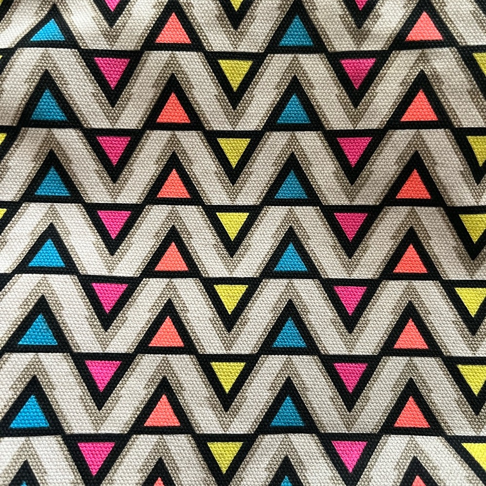 Kavu Neon Colorful Chevron Pattern Shoulder Bag - Multicolor - Picture 15 of 16